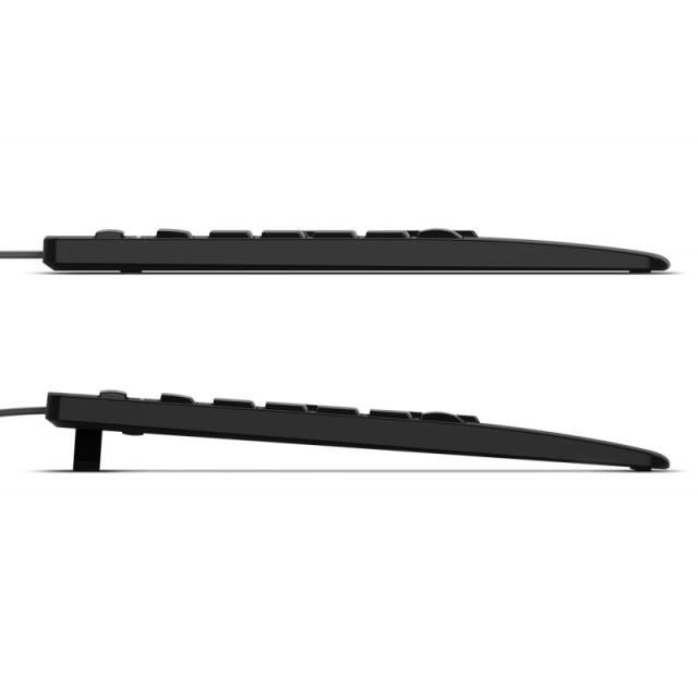 Dconnexion - Keyboard Pro with Numpad teclado Oficina USB Negro