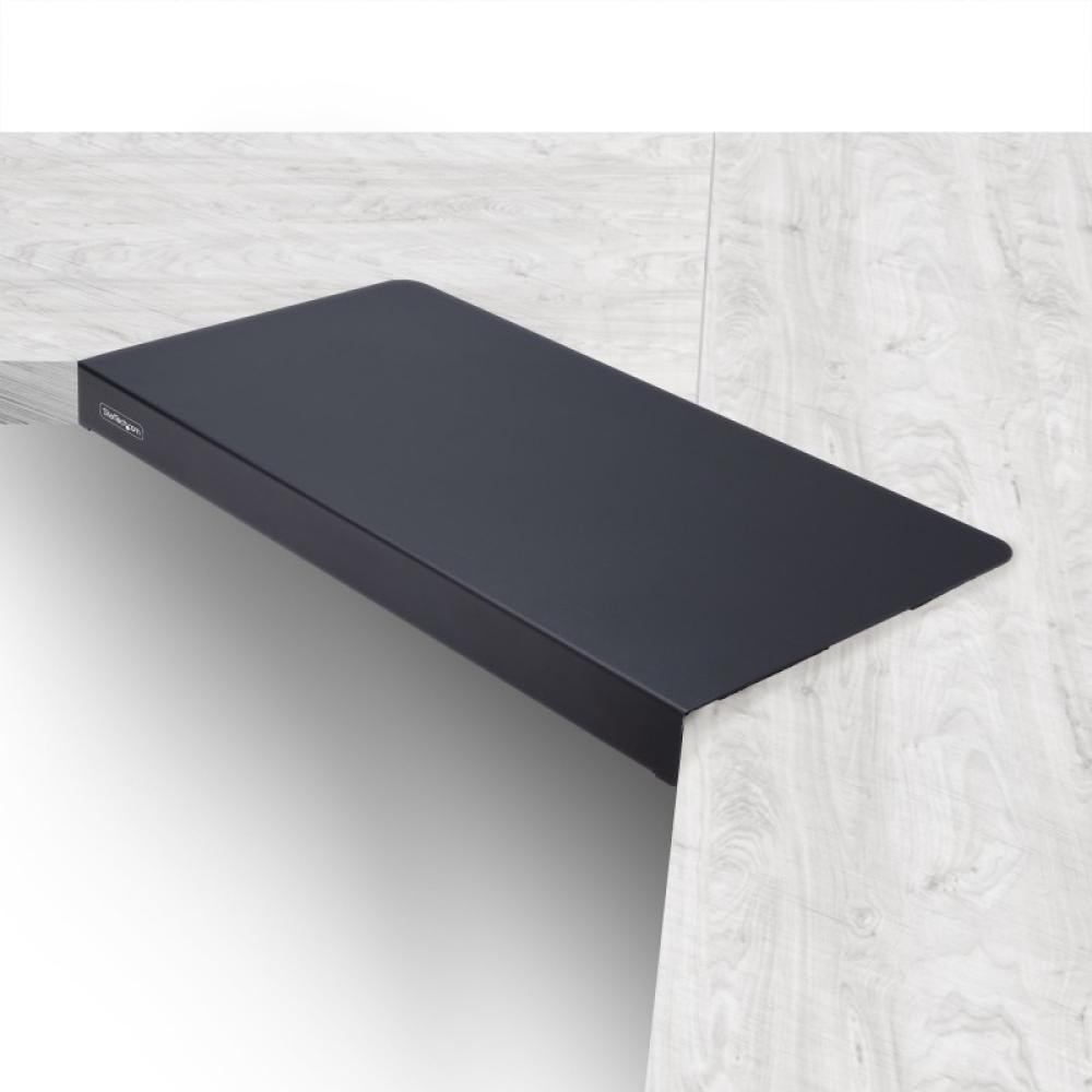 StarTech.com - Superficie Manga de Acero para la Esquina de una Mesa o Escritorio de Esquina - 12,7-38,1mm de Grosor - Bandeja E