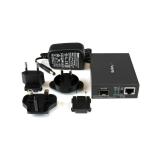 StarTech.com - Conversor de Medios Ethernet Gigabit a Fibra con SFP abierto