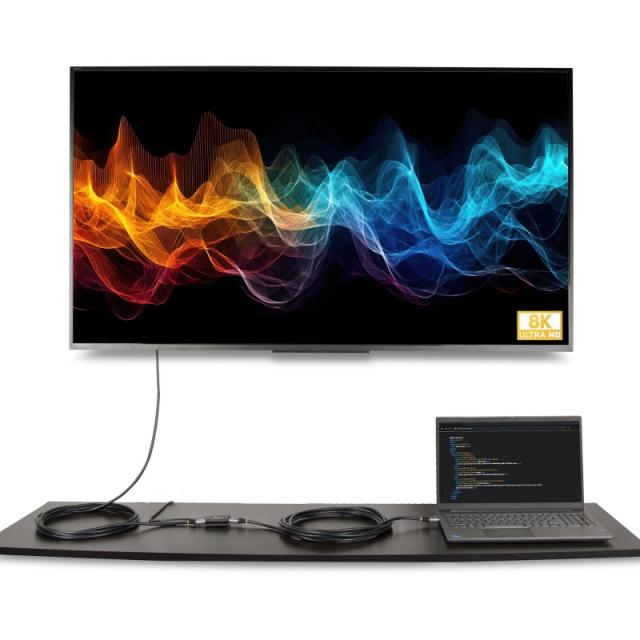 StarTech.com - Amplificador de Señal HDMI 8K 60Hz / 4K 144Hz - 10m - Repetidor Booster HDMI 2.1 de Señal de Vídeo - Extensor Ala
