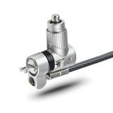 StarTech.com - Cable de 2m Universal de Seguridad para Ordenador Portátil - Cable de Bloqueo Compatible con Noble Wedge/Nano/K-S