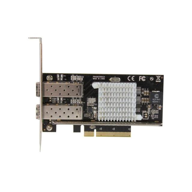 StarTech.com - Tarjeta PCI Express de Red de Fibra de 10GB con 2 Puertos de SFP+ Abiertos