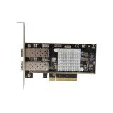 StarTech.com - Tarjeta PCI Express de Red de Fibra de 10GB con 2 Puertos de SFP+ Abiertos