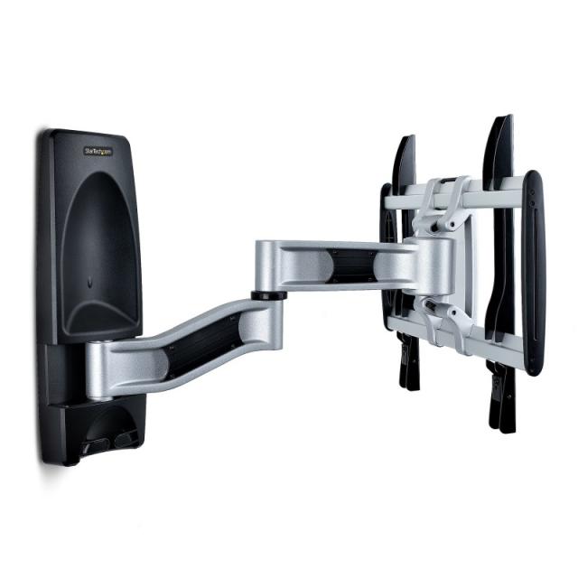 StarTech.com - Soporte de Montaje Articulado de Pared para Televisores - Soporte VESA de Pared - Soporta TV Plano o Curvos de 65