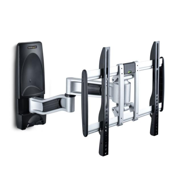 StarTech.com - Soporte de Montaje Articulado de Pared para Televisores - Soporte VESA de Pared - Soporta TV Plano o Curvos de 65