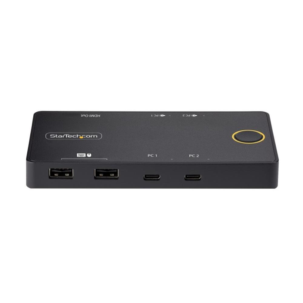 StarTech.com - C2-H46-UC2-PD-KVM interruptor KVM Negro