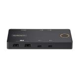 StarTech.com - C2-H46-UC2-PD-KVM interruptor KVM Negro