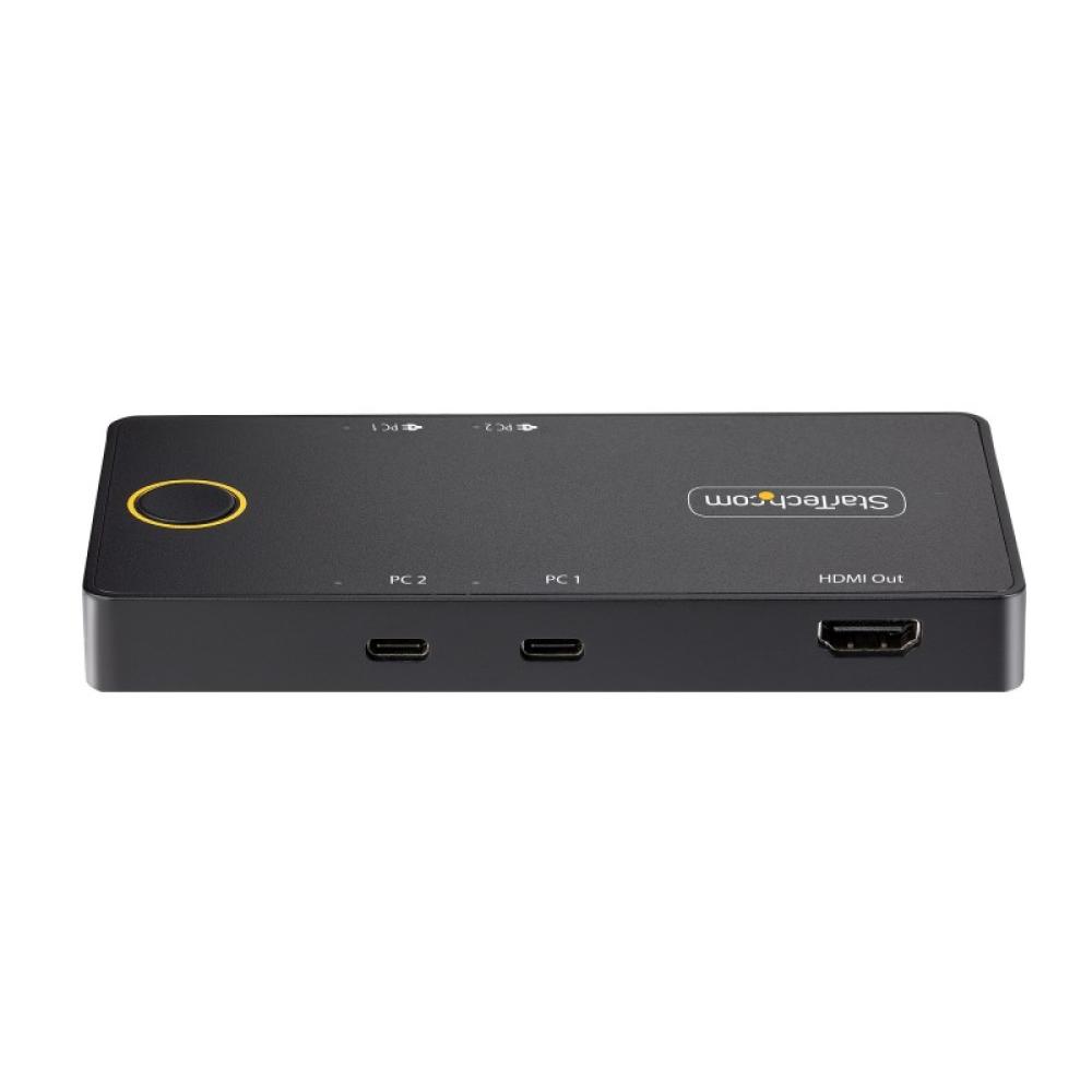 StarTech.com - C2-H46-UC2-PD-KVM interruptor KVM Negro