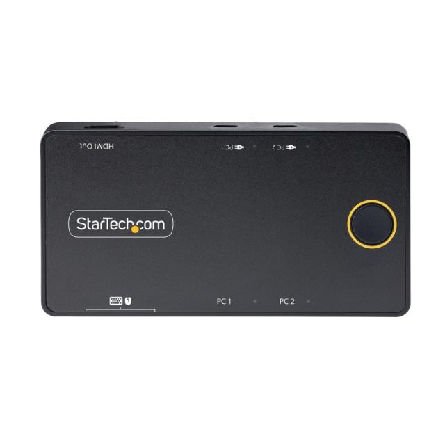 StarTech.com - C2-H46-UC2-PD-KVM interruptor KVM Negro