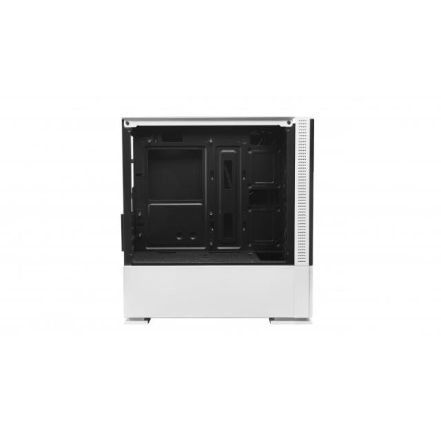 Mars Gaming - MCZW, Caja PC Compacta Premium, MicroATX, Panel+Frontal Mesh, Blanco