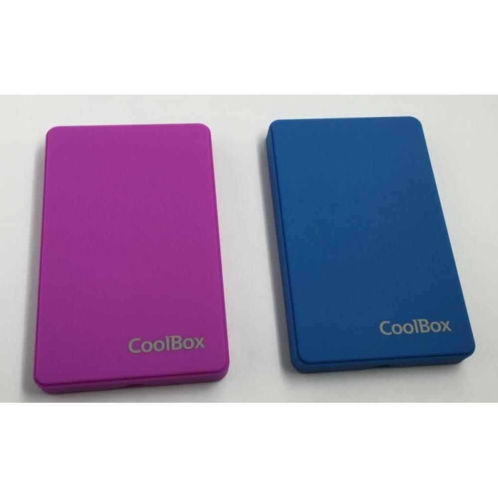 CoolBox - CAJA/CARCASA HDD/SSD 2.5" SLIMCOLOR SCG2543 GRIS USB3.2 GEN1