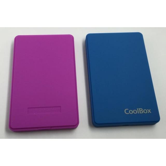 CoolBox - CAJA/CARCASA HDD/SSD 2.5" SLIMCOLOR SCG2543 GRIS USB3.2 GEN1