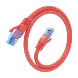 AISENS - Cable De Red Latiguillo RJ45 Cat.6 UTP AWG26 CCA, Rojo, 25 cm