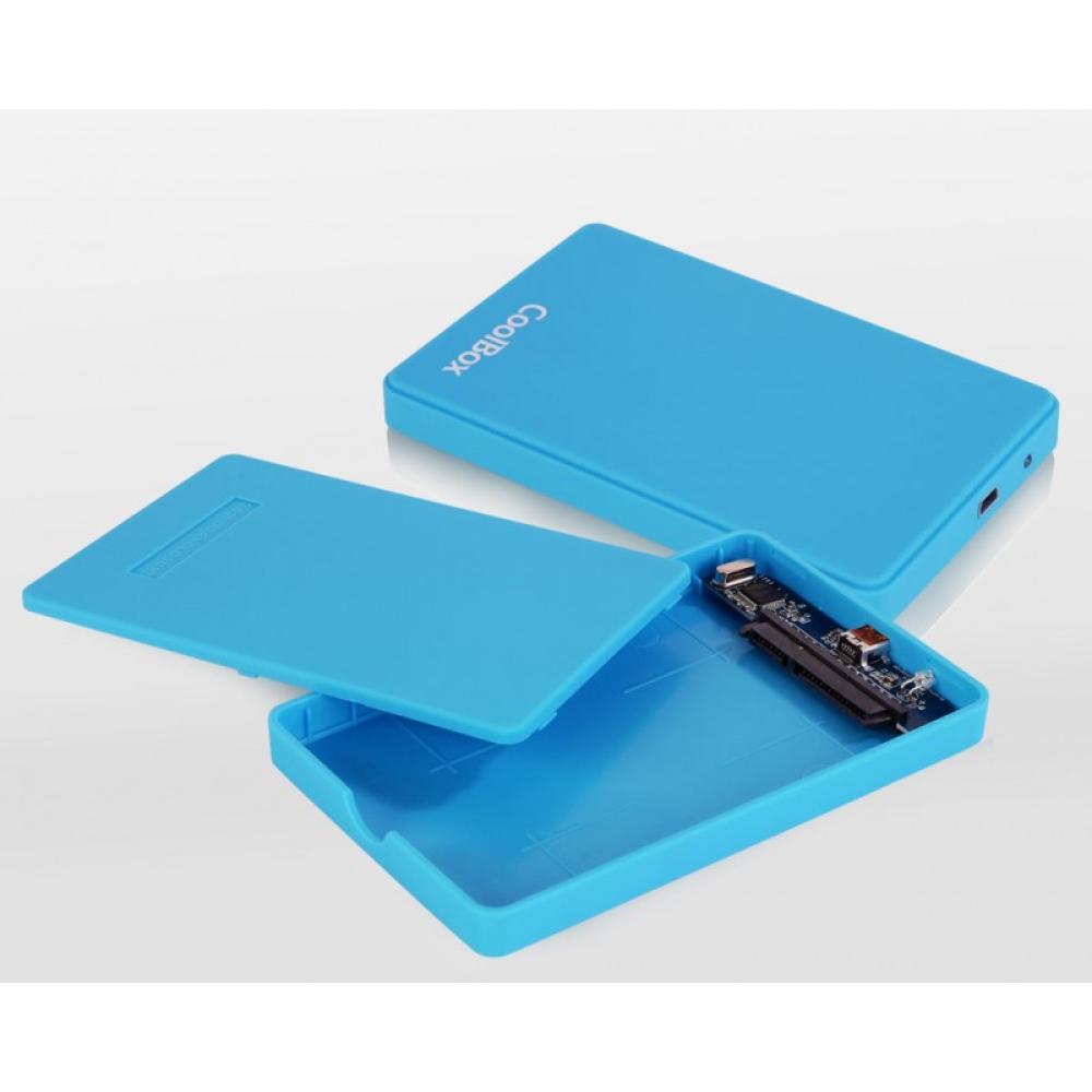 CoolBox - CAJA/CARCASA HDD/SSD 2.5" SLIMCOLOR SCG2543 GRIS USB3.2 GEN1