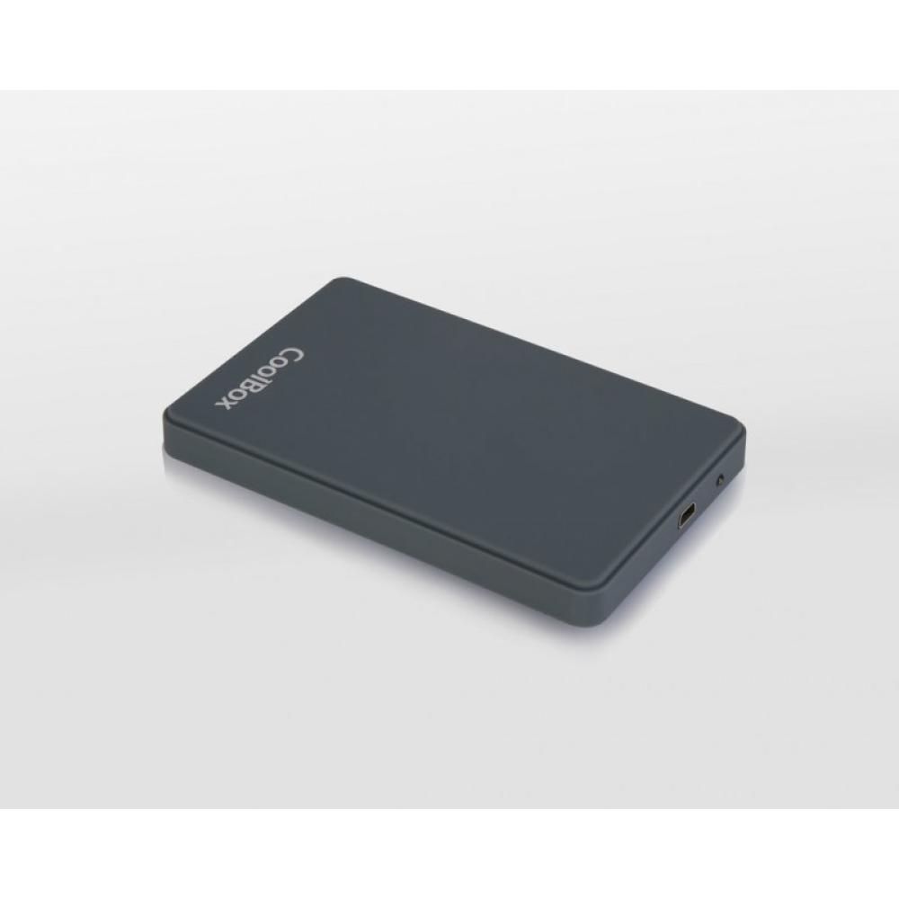 CoolBox - CAJA/CARCASA HDD/SSD 2.5" SLIMCOLOR SCG2543 GRIS USB3.2 GEN1