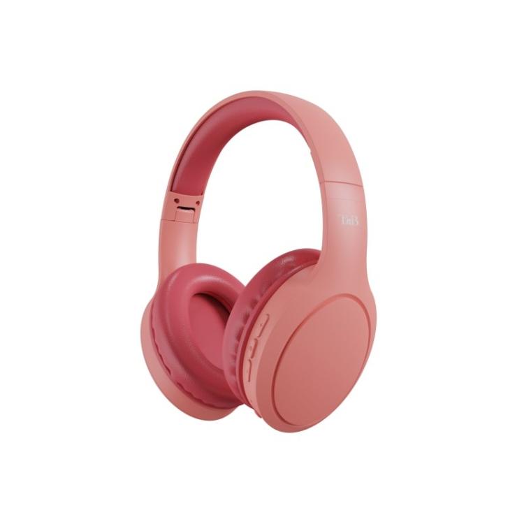T''nB - CBTONEPK auricular y casco Auriculares Inalámbrico y alámbrico Diadema USB Tipo C Bluetooth Terracota