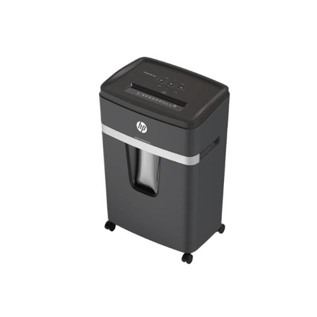HP - Pro Shredder 18CC triturador de papel Corte en partículas 55 dB 22 cm Negro
