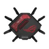 ASUS - ROG Rapture GT-BE19000 router inalámbrico Multi-Gigabit Ethernet Tribanda (2.4 GHz / 5 GHz / 6 GHz) Negro, Rojo