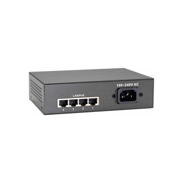 LevelOne - GEP-0522 switch Gigabit Ethernet (10/100/1000) Energía sobre Ethernet (PoE) Gris