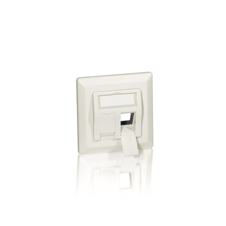 Equip - 760303 placa de pared y cubierta de interruptor Blanco