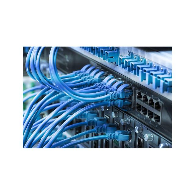 Phasak - Cable de Red Cat.6 UTP Solido CCA Cat.6 UTP Negro 3M