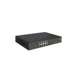 LevelOne - GES-2110P switch Gestionado L2 Gigabit Ethernet (10/100/1000) Energía sobre Ethernet (PoE) Negro