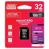 Goodram - M1AA 32 GB MicroSDHC UHS-I Clase 10