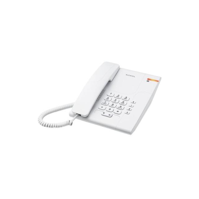 Alcatel - Temporis 180 Teléfono DECT Blanco Identificador de llamadas