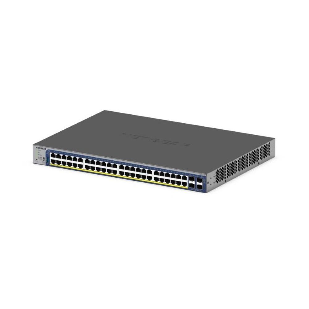 NETGEAR - GS752TXP Gestionado L2/L3/L4 10G Ethernet (100/1000/10000) Energía sobre Ethernet (PoE) Negro