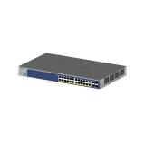 NETGEAR - GS728TXP L2/L3 10G Ethernet (100/1000/10000) Energía sobre Ethernet (PoE) Negro