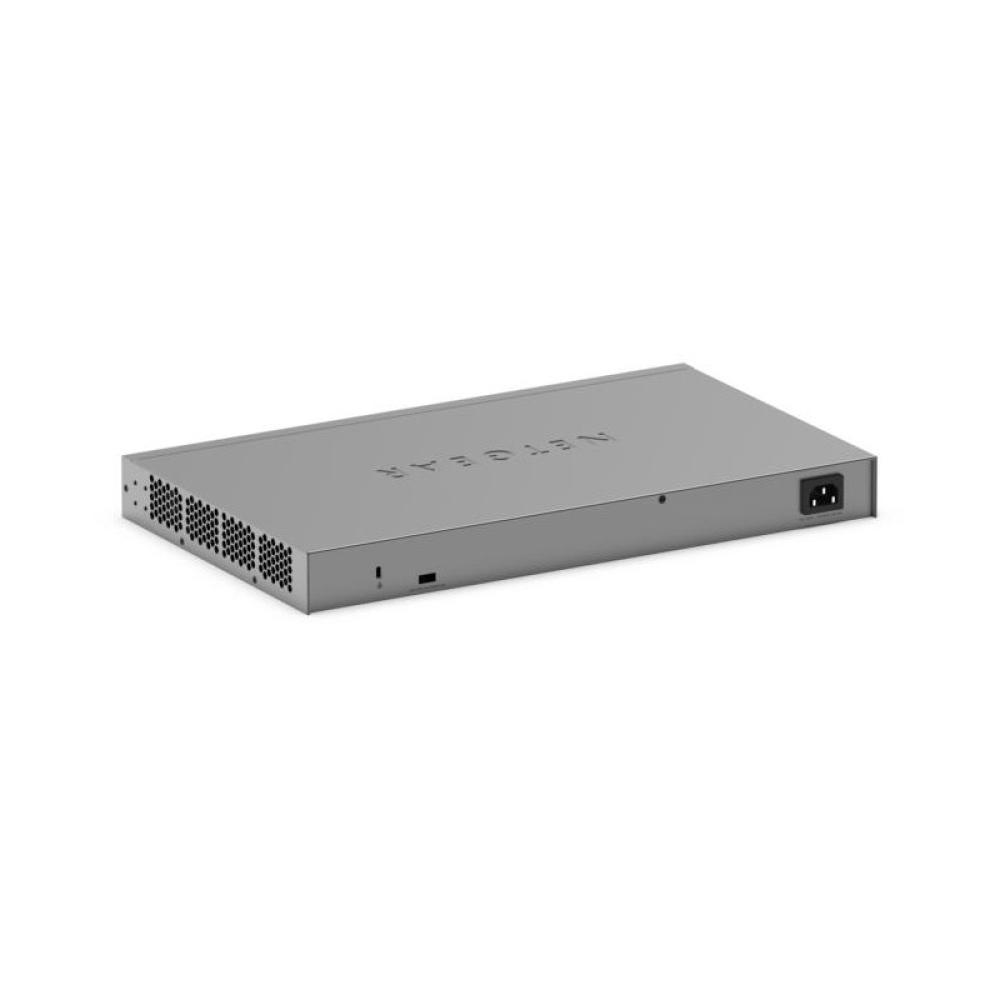 NETGEAR - GS728TXP L2/L3 10G Ethernet (100/1000/10000) Energía sobre Ethernet (PoE) Negro