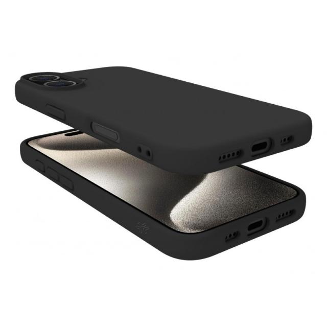 Celly - CROMO1078BK funda para teléfono móvil 15,5 cm (6.1") Negro