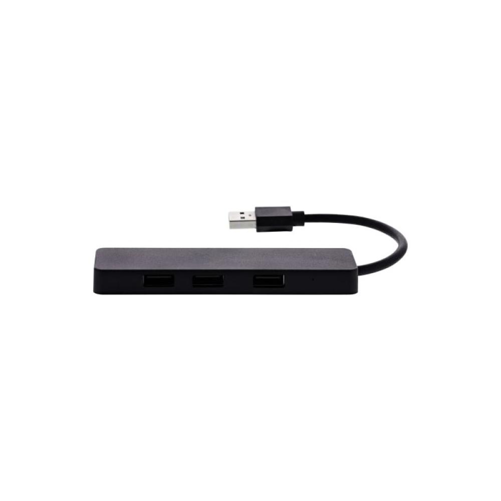 T''nB - HUBUSBFIRST base para portátil y replicador de puertos Alámbrico USB 2.0 Negro