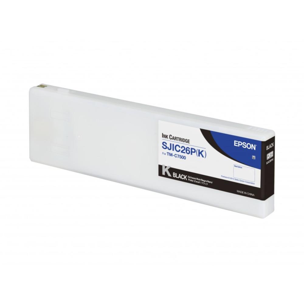 Epson - SJIC26P(K): Ink cartridge for ColorWorks C7500 (Black)