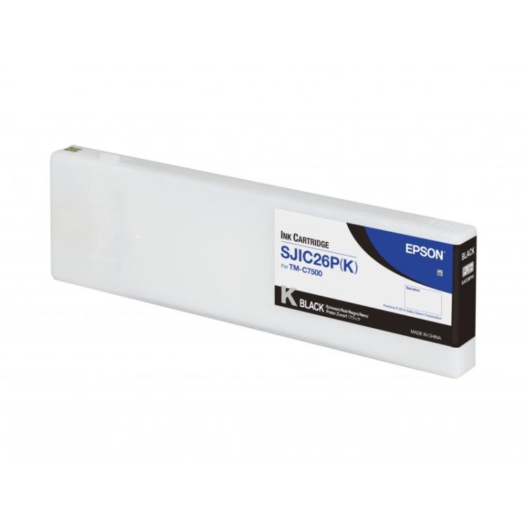 Epson - SJIC26P(K): Ink cartridge for ColorWorks C7500 (Black)