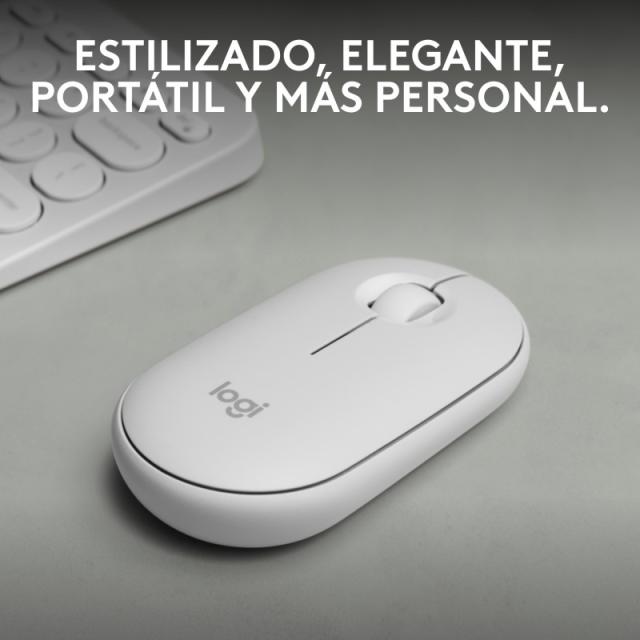 Logitech - 910-007013 ratón Viajes Ambidextro RF Wireless + Bluetooth Óptico 4000 DPI