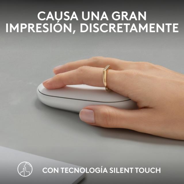 Logitech - 910-007013 ratón Viajes Ambidextro RF Wireless + Bluetooth Óptico 4000 DPI