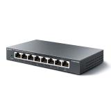TP-Link - TL-RP108GE switch Gestionado L2 Gigabit Ethernet (10/100/1000) Energía sobre Ethernet (PoE) Negro