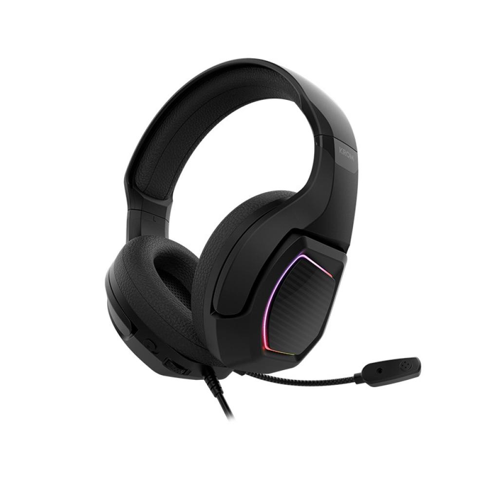 Krom - Kopa 7.1 Auriculares Alámbrico Diadema Juego Negro