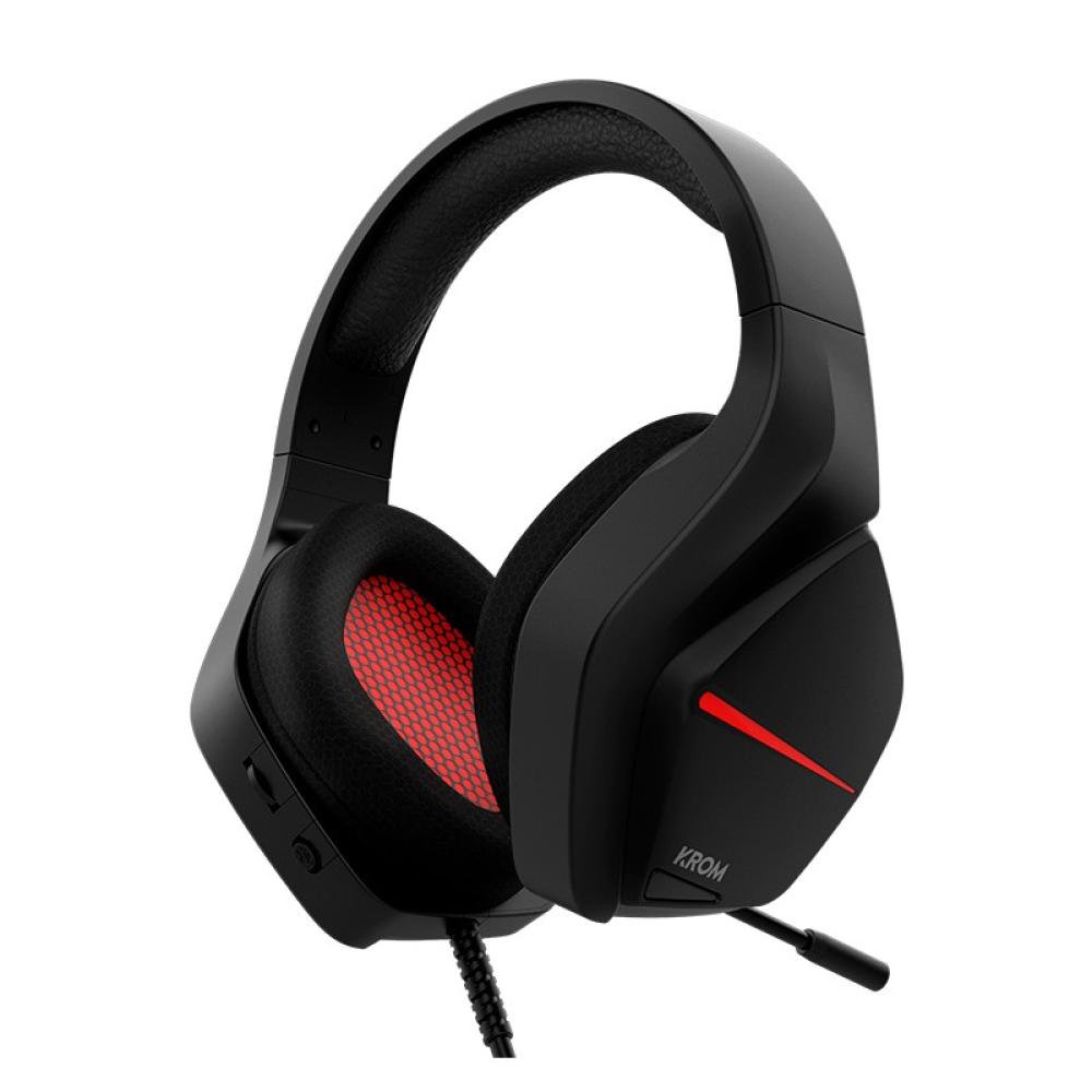 Krom - Kopa Move Auriculares Alámbrico Diadema Juego Negro