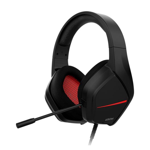 Krom - Kopa Move Auriculares Alámbrico Diadema Juego Negro