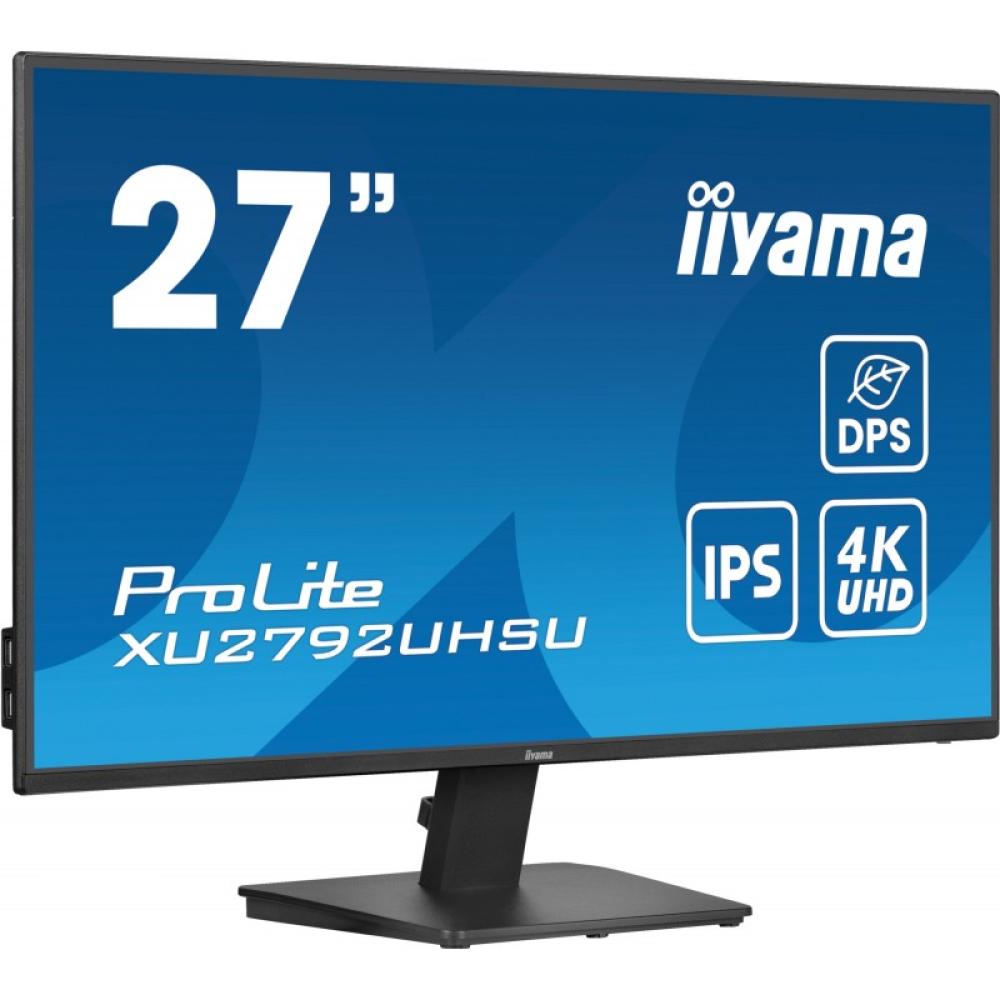 iiyama - ProLite XU2792UHSU-B6 pantalla para PC 68,6 cm (27") 3840 x 2160 Pixeles 4K Ultra HD LED Negro