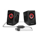 Mars Gaming - MS1, altavoces 10W, subwoofer, Jack 3.5mm, Pc/Mac/smartphone/tablet