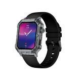 Nilox - NXSWTRAILWATCH Relojes inteligentes y deportivos 4,85 cm (1.91") Digital 320 x 385 Pixeles Pantalla táctil Acero inoxida