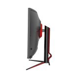 KeepOut - XGM34UW LED display 86,4 cm (34") 3440 x 1440 Pixeles UltraWide Quad HD Negro, Rojo