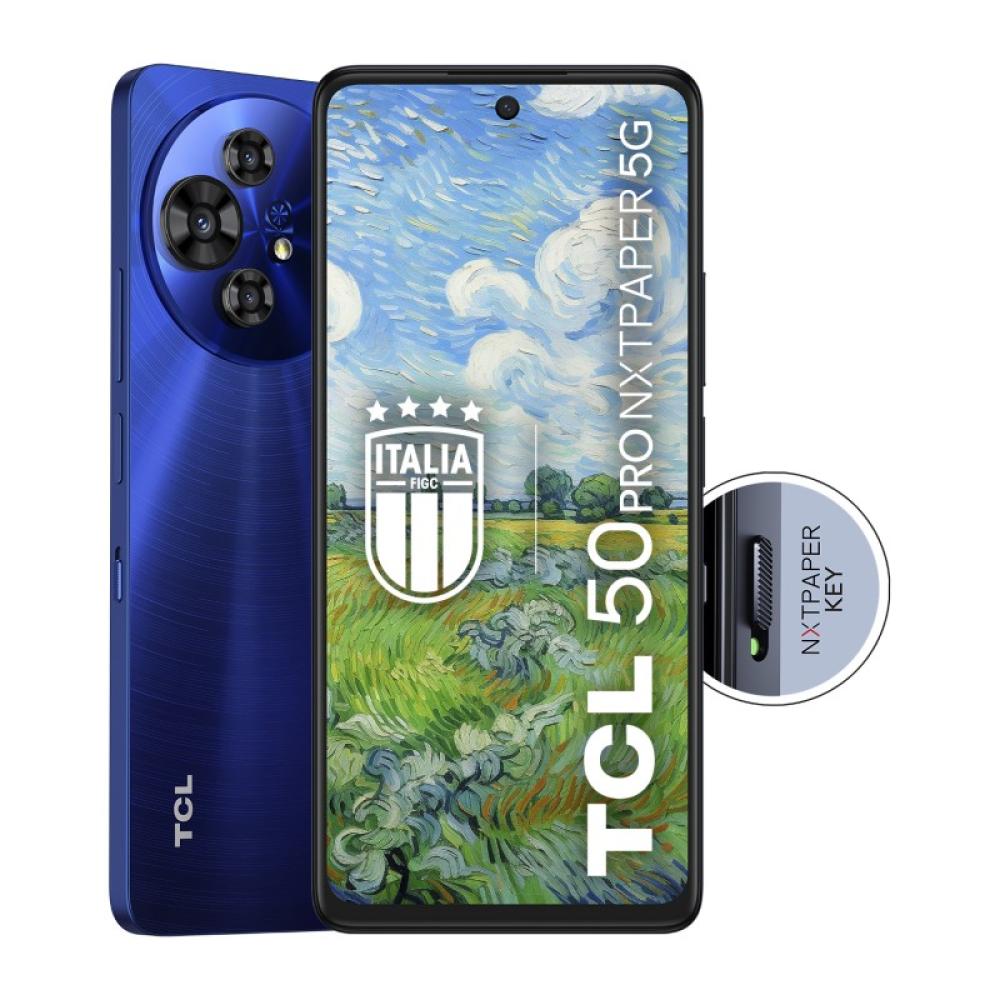 TCL - 50 Pro NXTPAPER 5G 17,3 cm (6.8") SIM doble Android 14 USB Tipo C 8 GB 512 GB 5010 mAh Azul