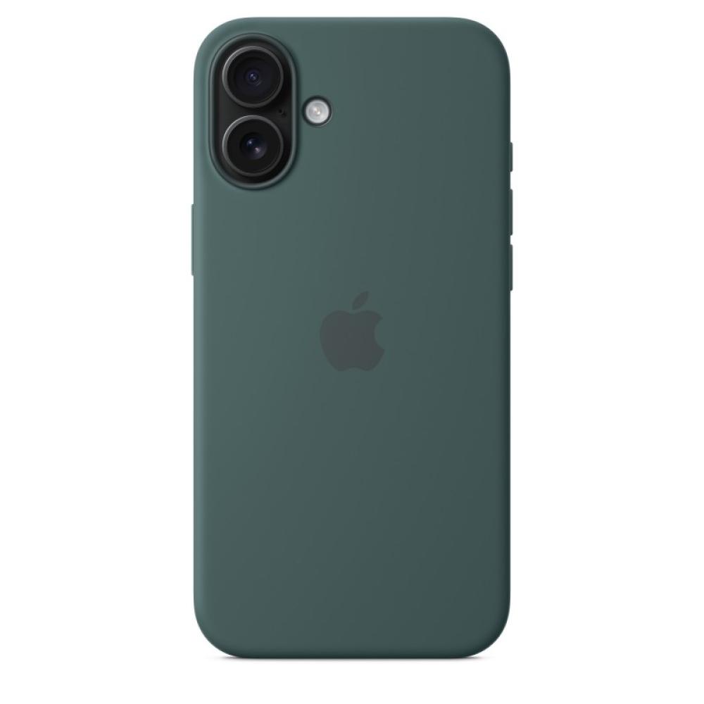 Apple - Funda de silicona con MagSafe para el iPhone 16 Plus - Verde lago