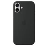 Apple - Funda de silicona con MagSafe para el iPhone 16 Plus - Negro