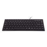 UNYKAch - KB 302 Mini teclado Oficina USB QWERTY Negro