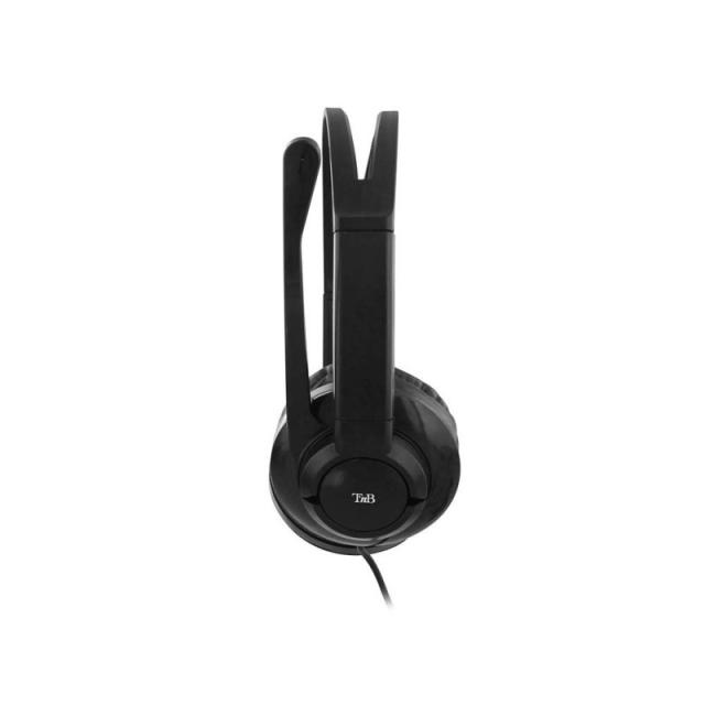 T''nB - CSMHS200 auricular y casco Auriculares Alámbrico Diadema Juego Negro
